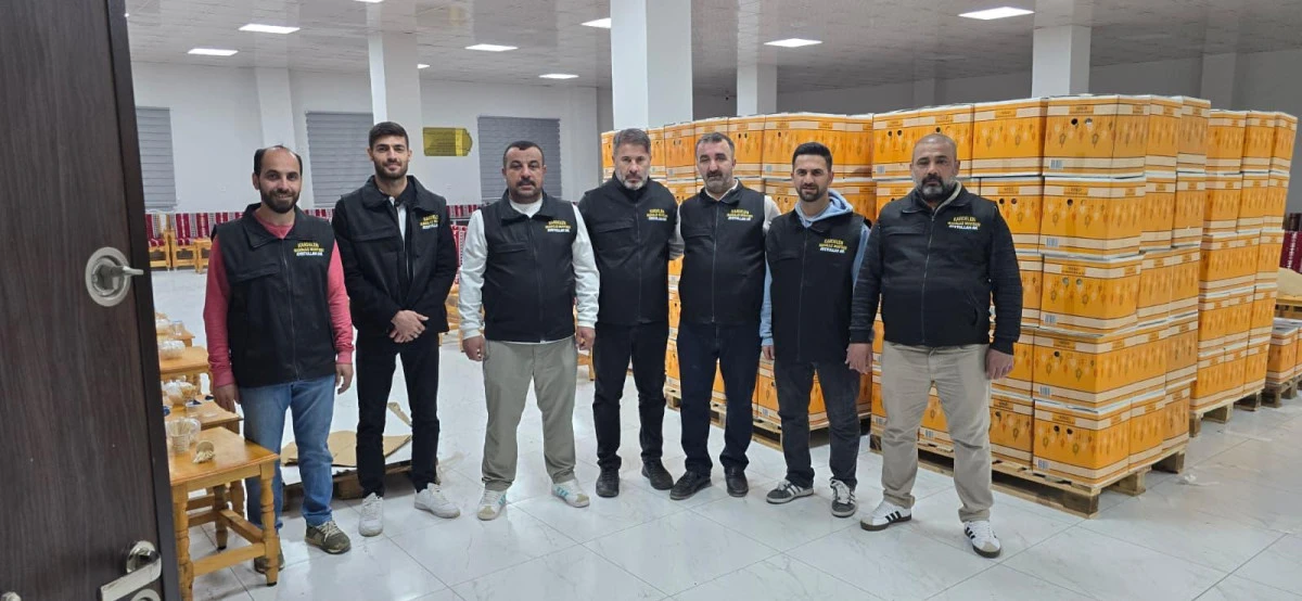 600 AİLEYE GIDA ULAŞTIRILACAK