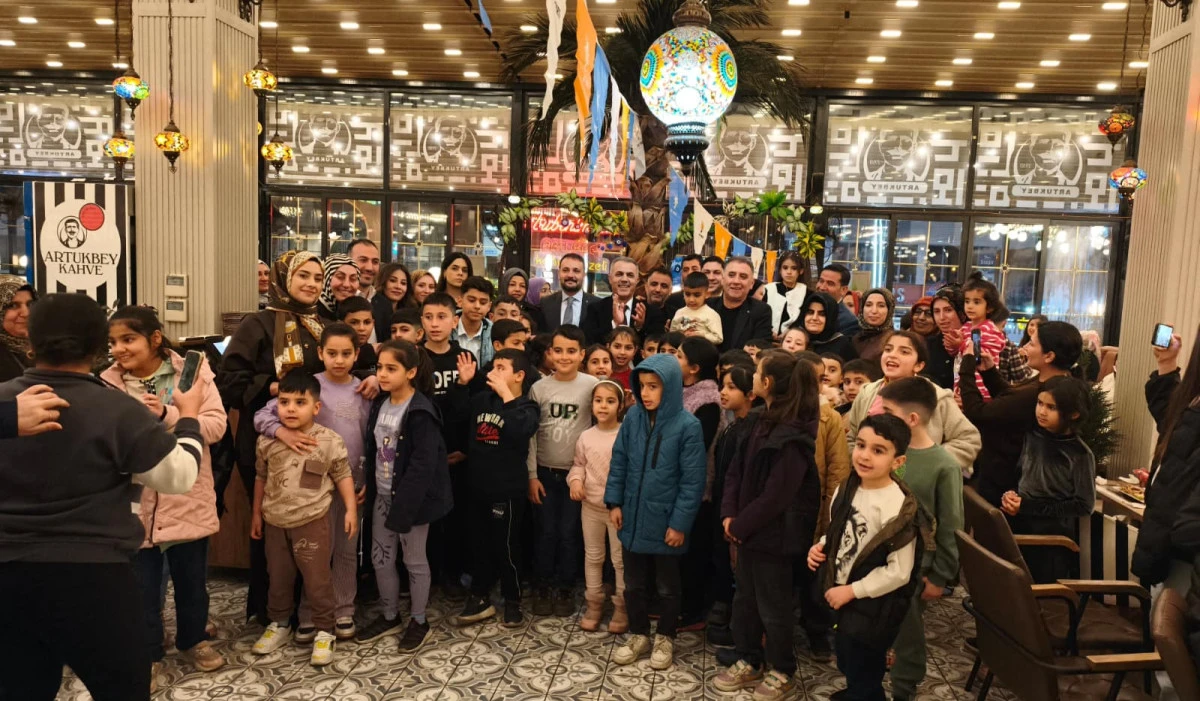 AK PARTİ BATMAN TEŞKİLATINDAN YETİM &Ccedil;OCUKLARA ANLAMLI DESTEK