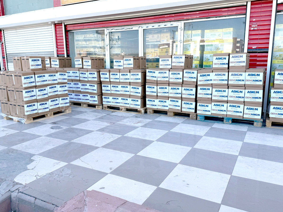 Askon'dan 1200 aileye yardım eli