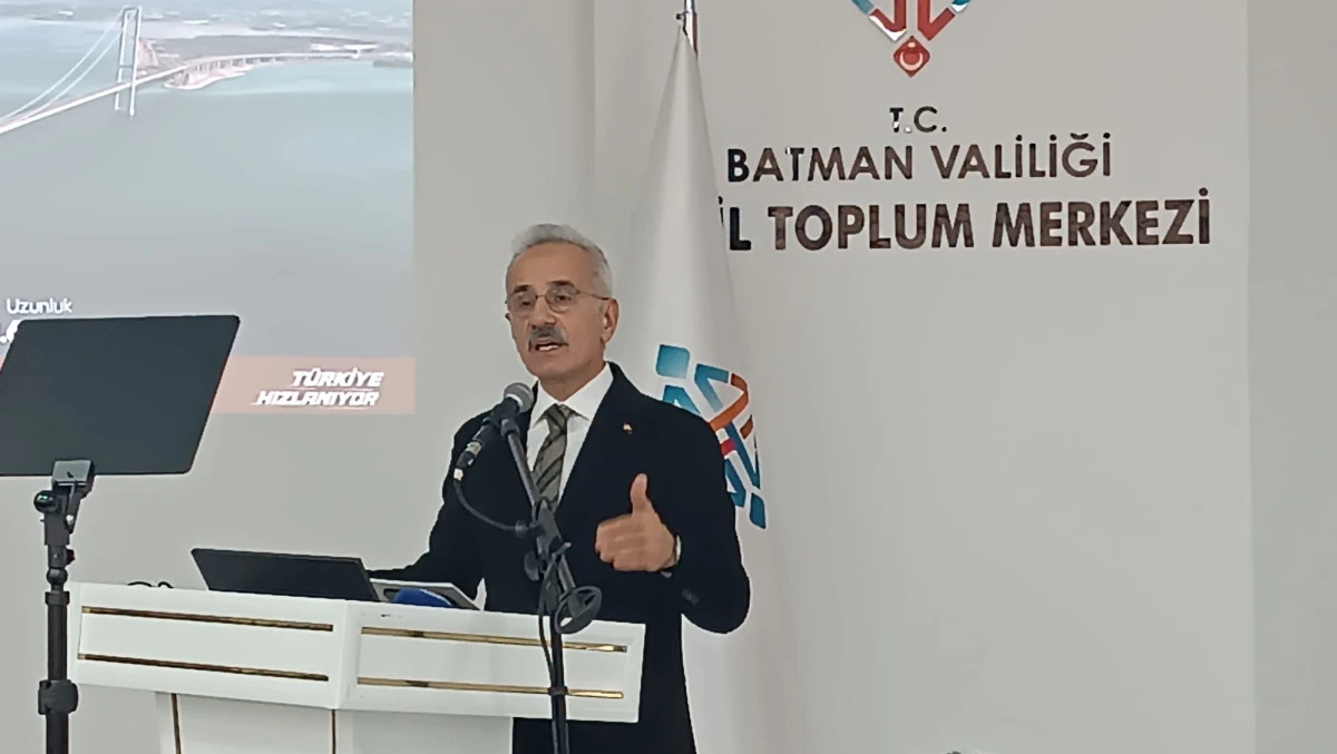 BAKAN'DAN BATMAN'A HEM YENİ YOL HEM YENİ SEFER M&Uuml;JDESİ: ANTALYA U&Ccedil;UŞLARI BAŞLIYOR!