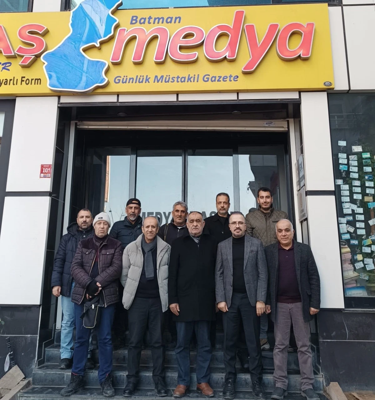 BASIN MENSUPLARINDAN MEDYA GAZETESİNE 24. YIL ZİYARETİ