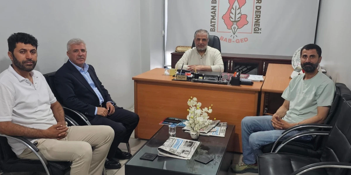 Başkan G&uuml;naydın&rsquo;dan BAB-GED&rsquo;e &ldquo;İade-i Ziyaret&rdquo;