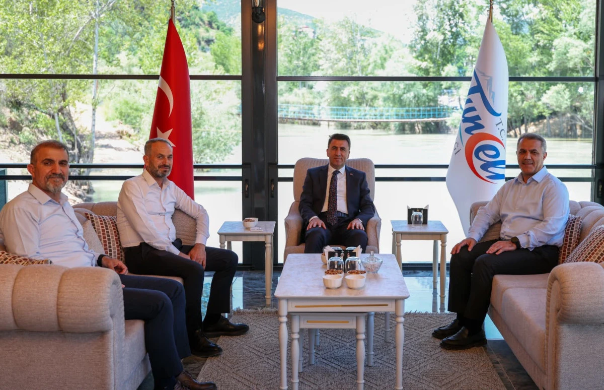 BAŞKAN ŞANSİ&rsquo;DEN BATMANLI VALİ AYG&Ouml;L&rsquo;E ZİYARET