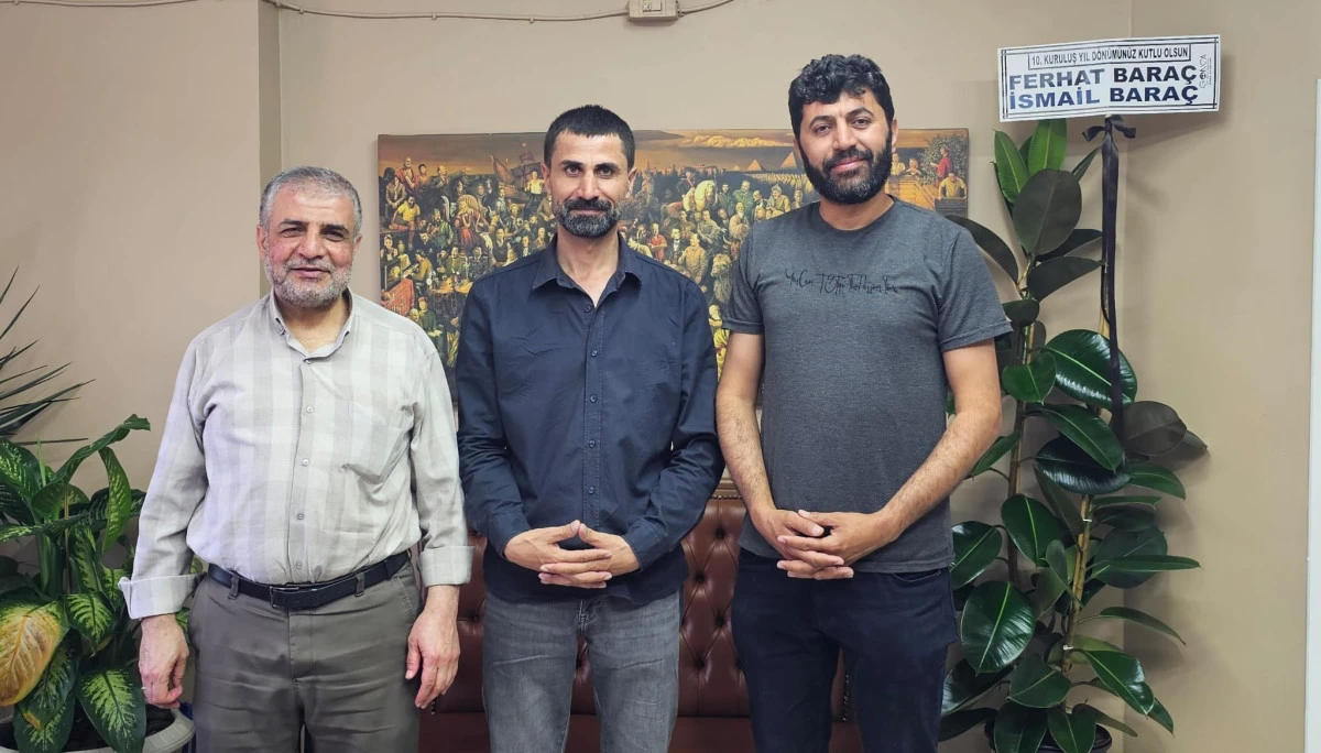 BATMAN BAĞIMSIZ GAZETECİLER DERNEĞİ GAZETEMİZİ ZİYARET ETTİ