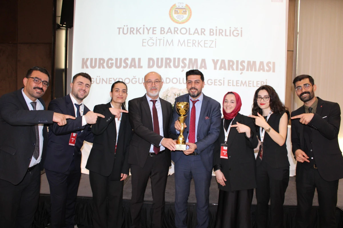 Batman Barosu üst üste üçüncü kez bölge birincisi oldu