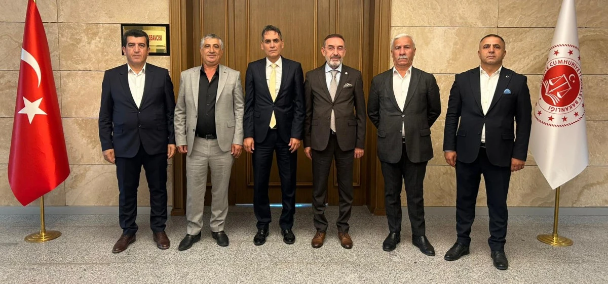 BATMAN CUMHURİYET BAŞSAVCISI EROĞLU'NA 'HAYIRLI OLSUN' ZİYARETİ