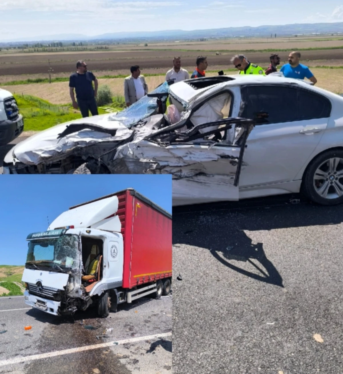 Batman-Diyarbakır Yolunda Kaza: 1 Kişi Yaralandı