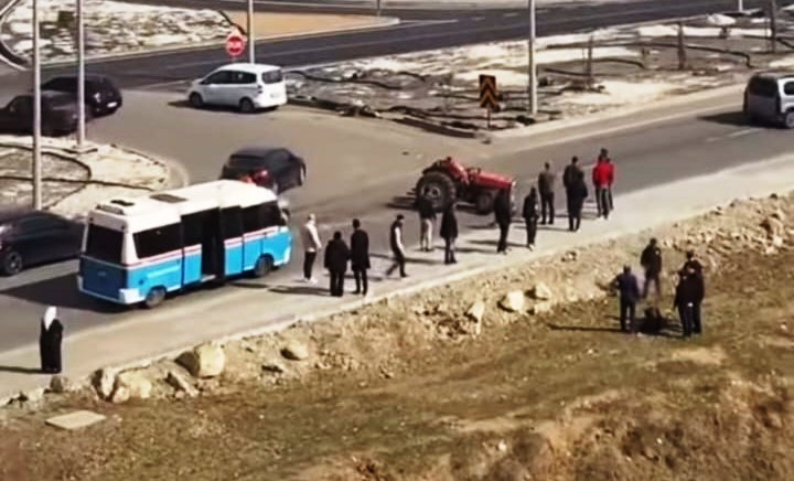 Batman girişinde kaza
