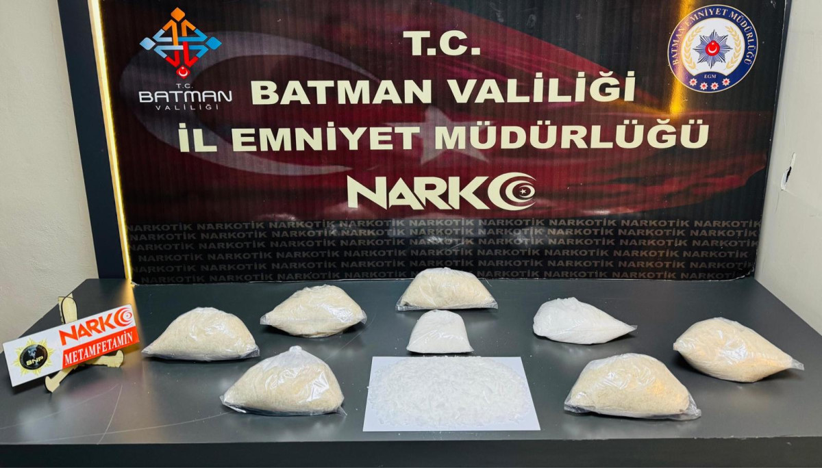 BATMAN GİRİŞİNDE UYUŞTURUCU ELE GEÇİRİLDİ