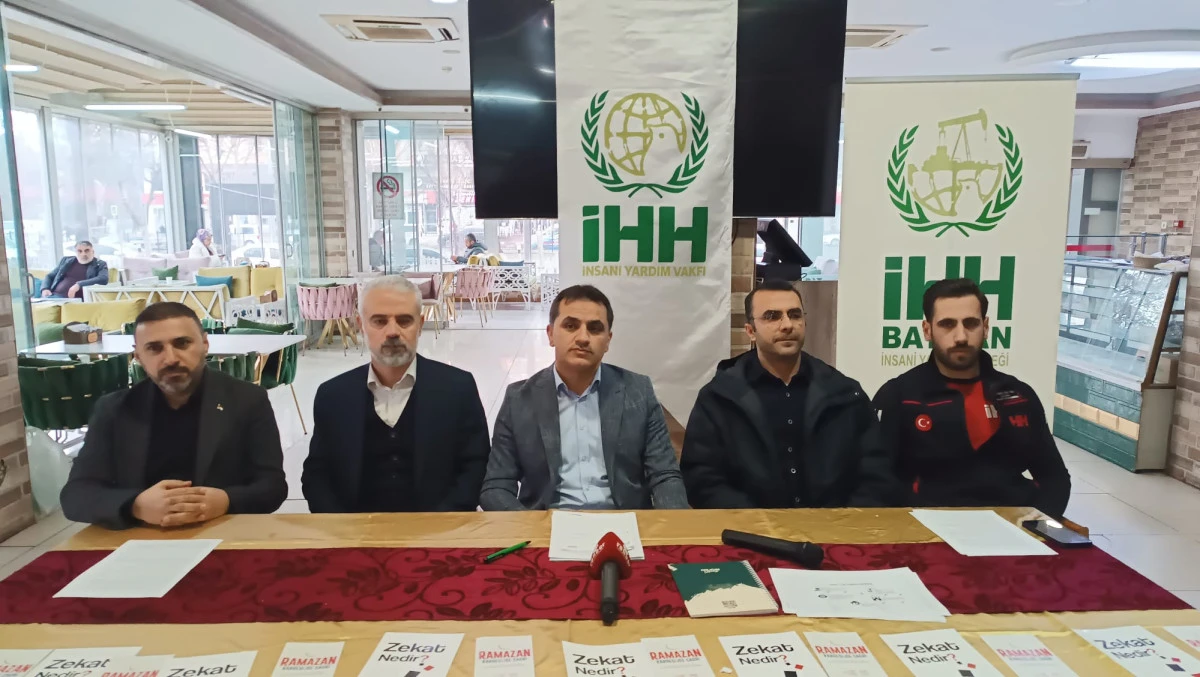BATMAN İHH&rsquo;DAN İYİLİK SEFERBERLİĞİ