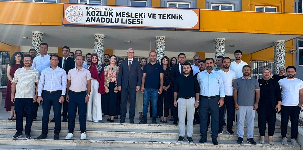 BATMAN İL MİLLİ EĞİTİM M&Uuml;D&Uuml;R&Uuml; YAŞAR CİĞER&rsquo;DEN KOZLUK&rsquo;A EĞİTİM &Ccedil;IKARMASI