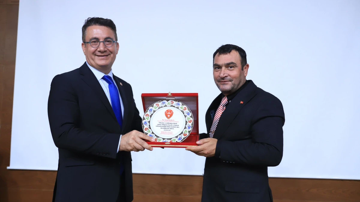 BATMAN ŞEHİT VE GAZİ AİLELERİ DERNEĞİ'NDEN İYTE'YE ANLAMLI ZİYARET