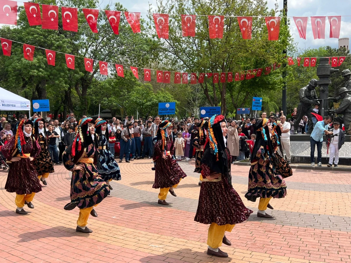 BATMAN&rsquo;DA 23 NİSAN COŞKUSU