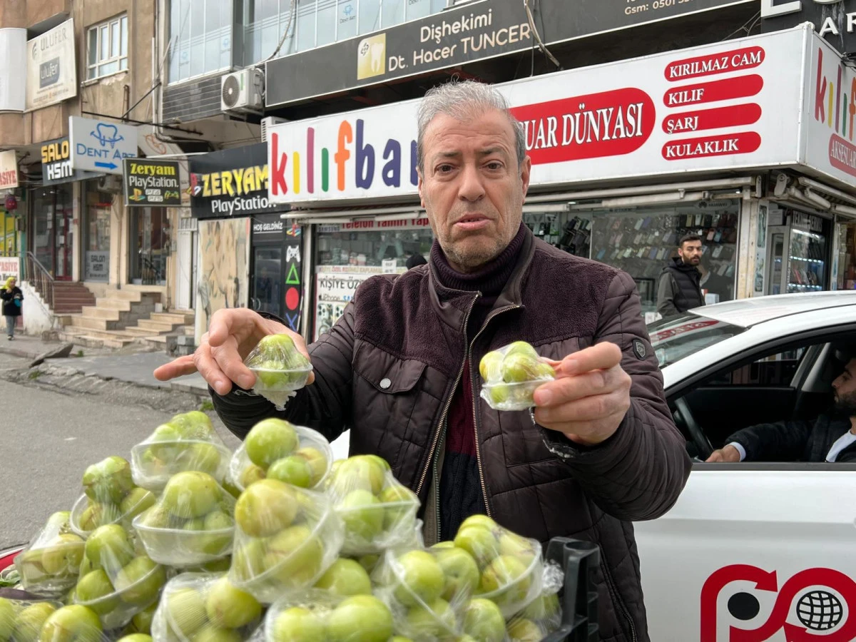 BATMAN&rsquo;DA 5 ADET ERİK 100 LİRA