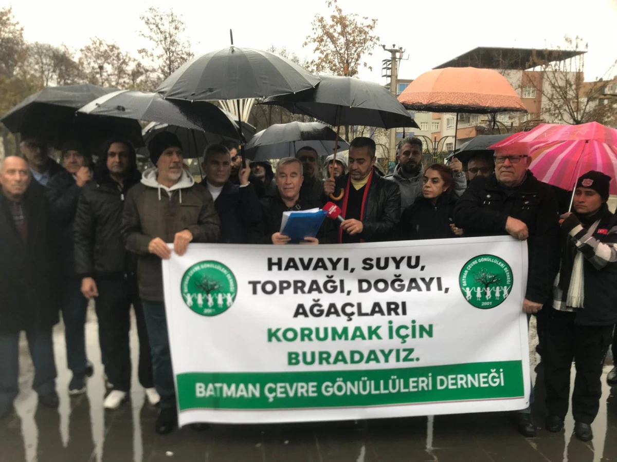 BATMAN’DA ÇEVRE GÖNÜLLÜLERİNDEN SERT ÇIKIŞ: BU SESSİZLİK KABUL EDİLEMEZ