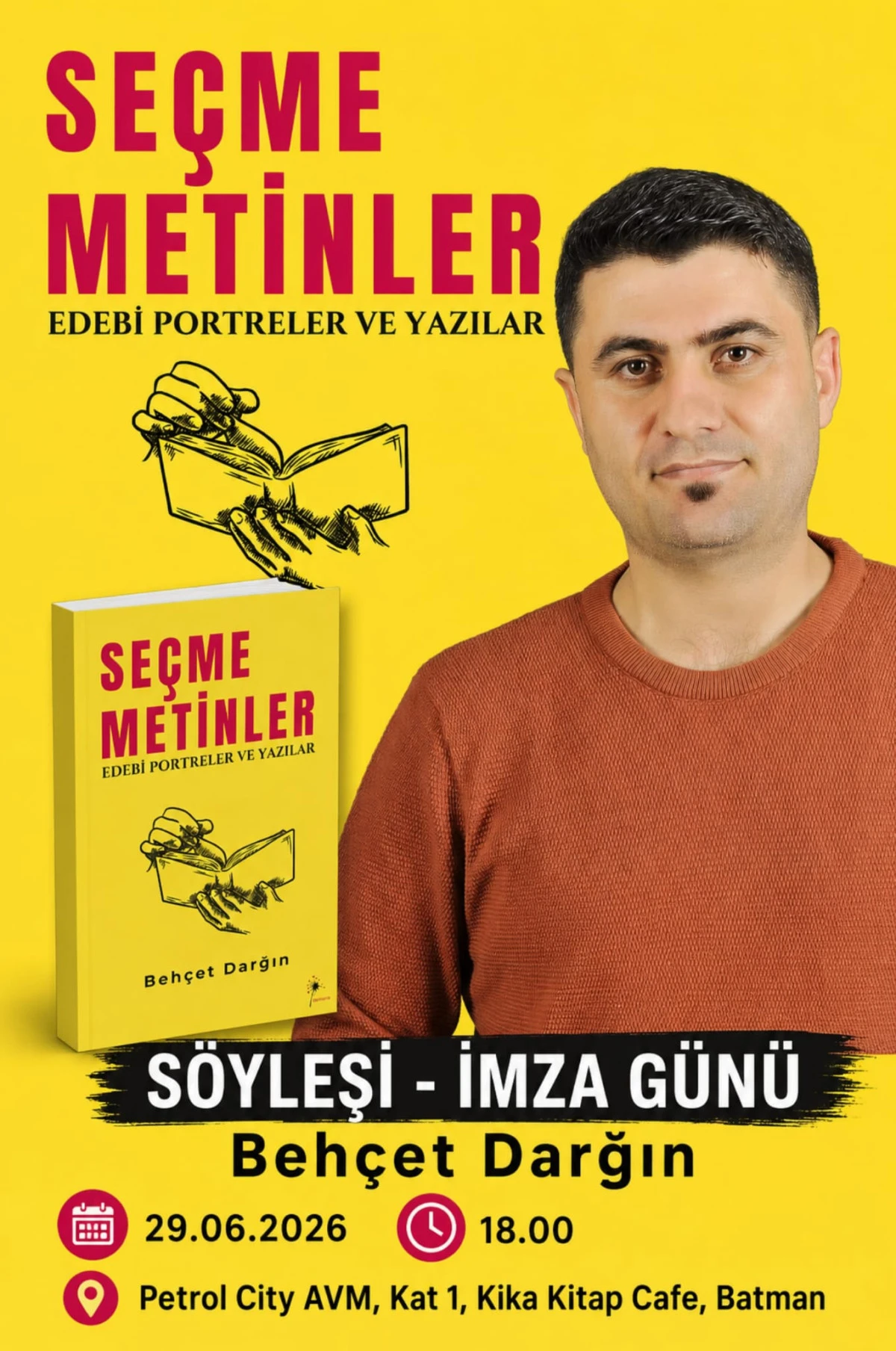 Batman&rsquo;da Edebiyat Sohbeti