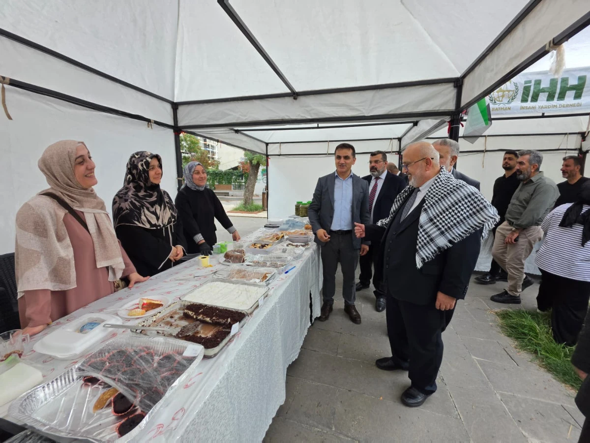 BATMAN&rsquo;DA GAZZE YARARINA KERMES D&Uuml;ZENLENDİ