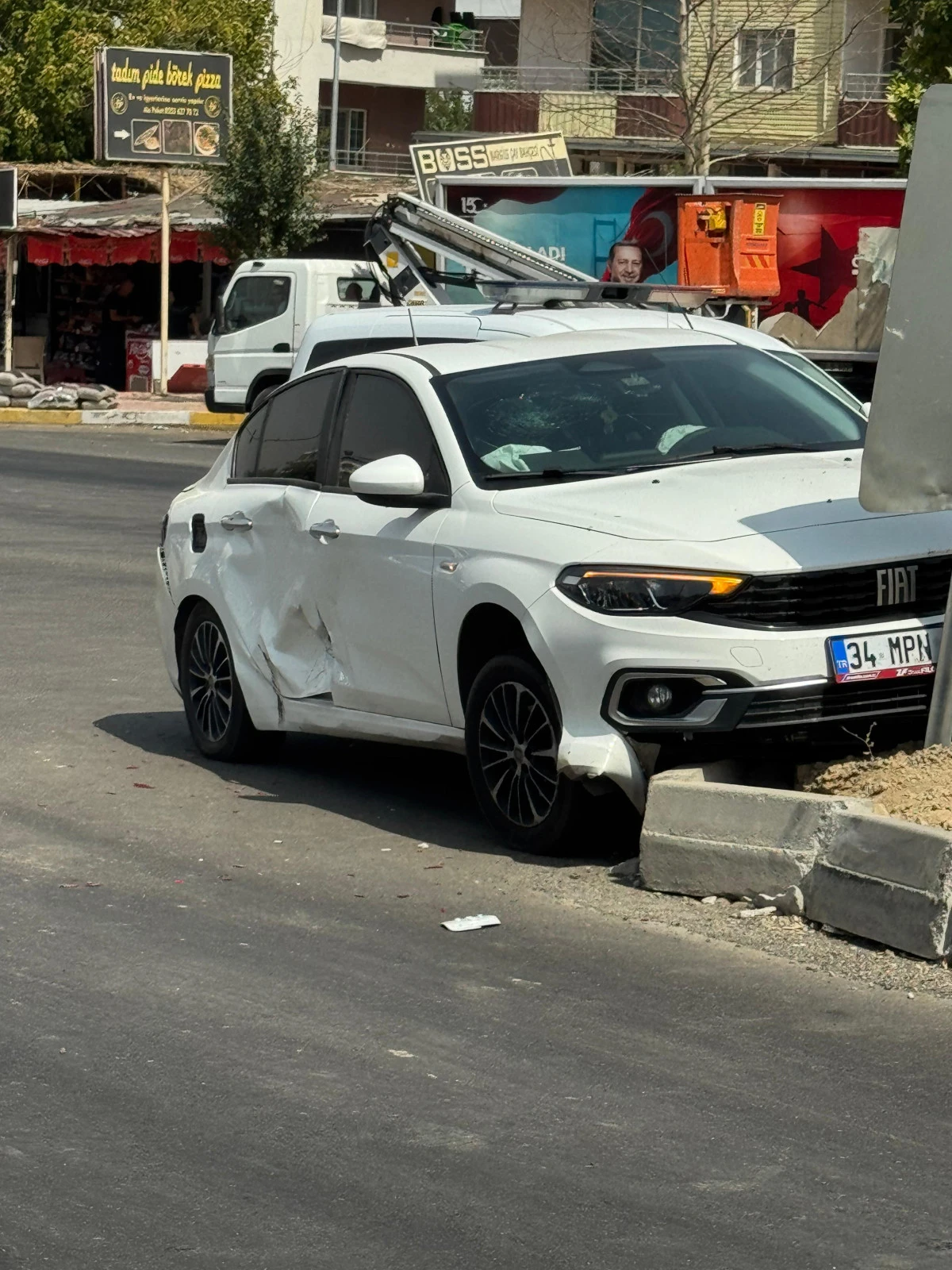 BATMAN’DA TRAFİK KAZASI: 2 YARALI
