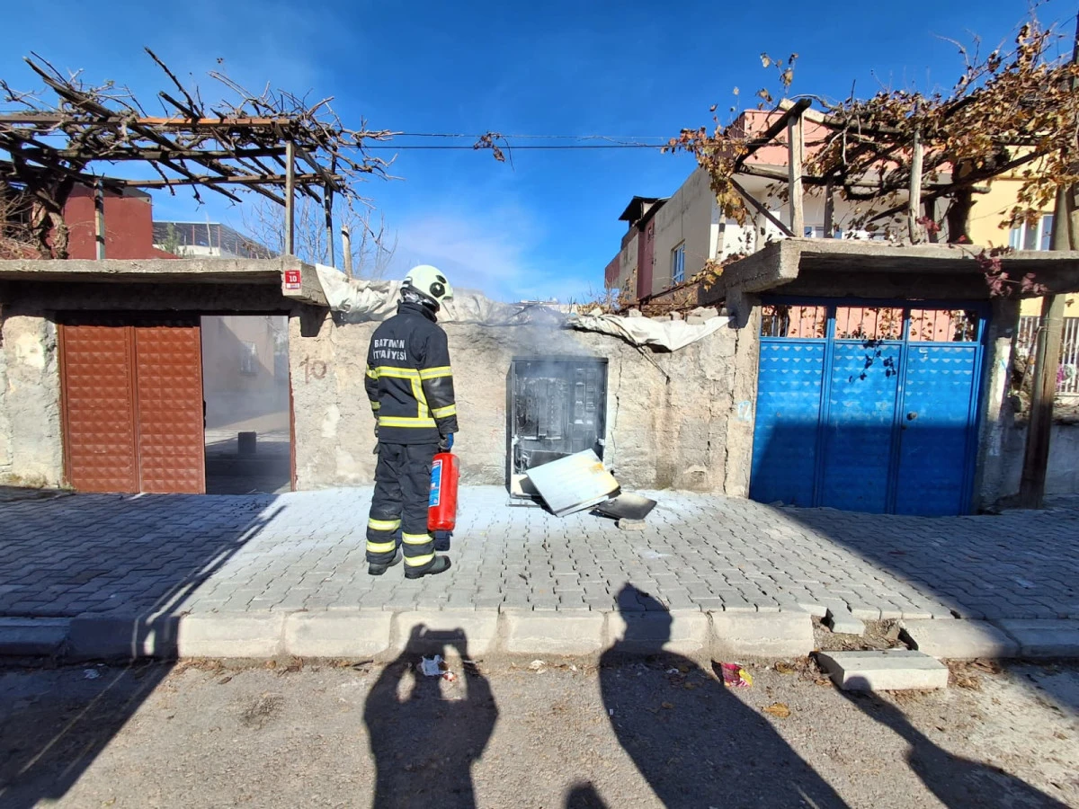 BATMAN&rsquo;DA TRAFO YANGINI