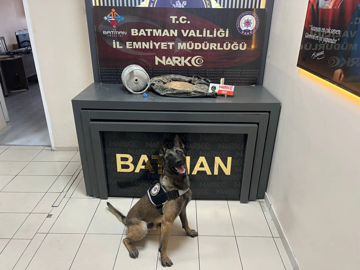 Batman’da Uyuşturucu Operasyonu: 2 Kilo 900 Gram Eroin Ele Geçirildi