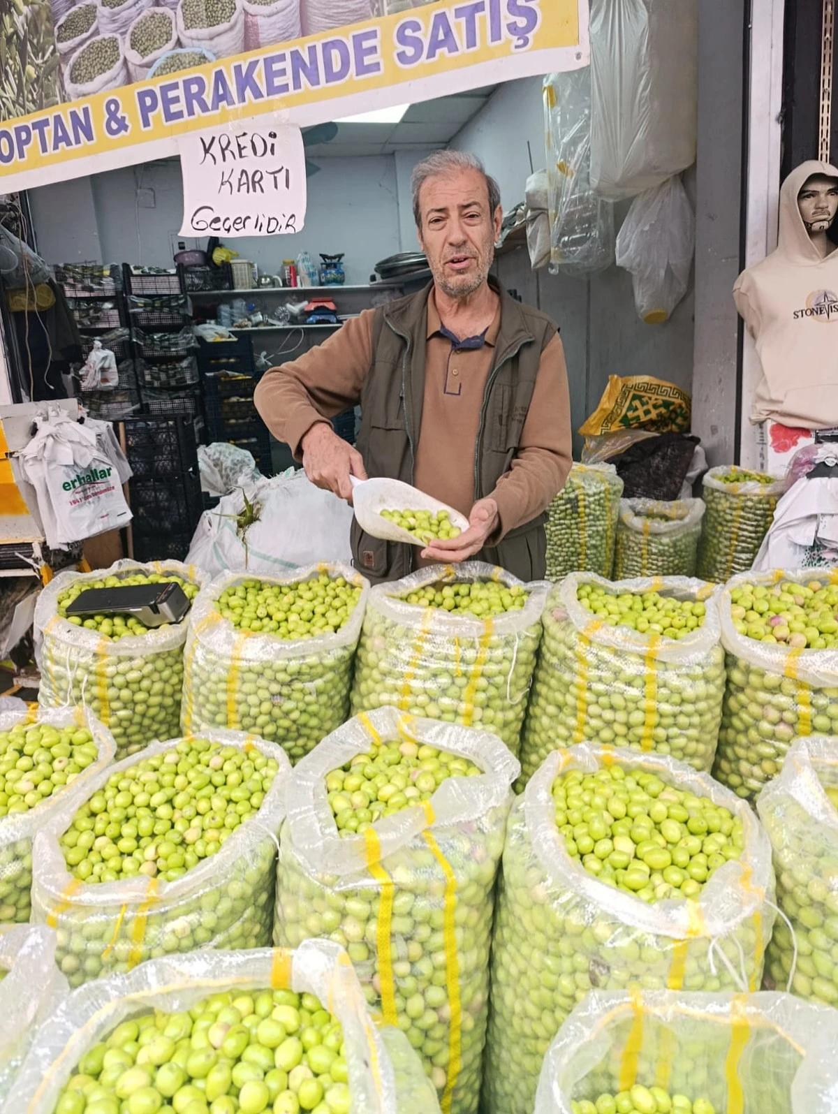 BATMAN&rsquo;DA YEŞİL ZEYTİN SEZONU BAŞLADI, TEZGAHTA KİLOSU 100 LİRA