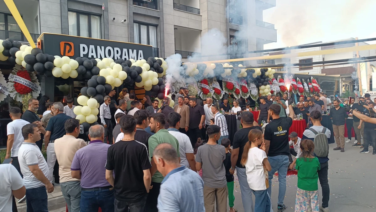 Batman’ın yeni sosyal yaşam noktası: Panorama Cafe & Oyun Salonu açıldı