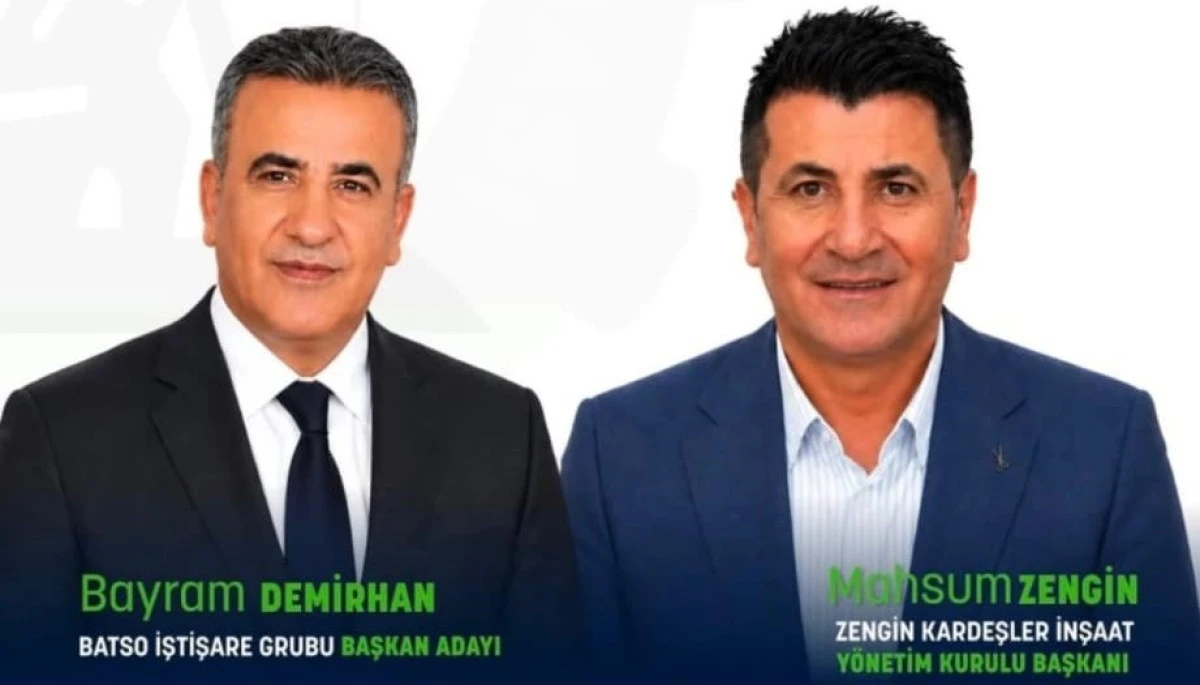 BATSO ADAYI MAHSUM ZENGİN: "BATMAN'IN EKONOMİK G&Uuml;C&Uuml;N&Uuml; ORTAYA &Ccedil;IKARACAK PROJELERLE SAHADAYIZ"