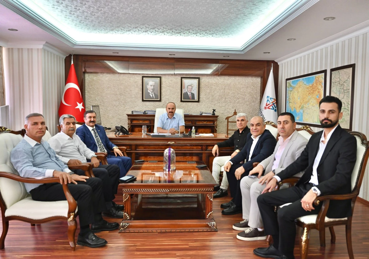BAYAM-BİR Y&Ouml;NETİMİNDEN VALİ EKREM CANALP&rsquo;A ZİYARET