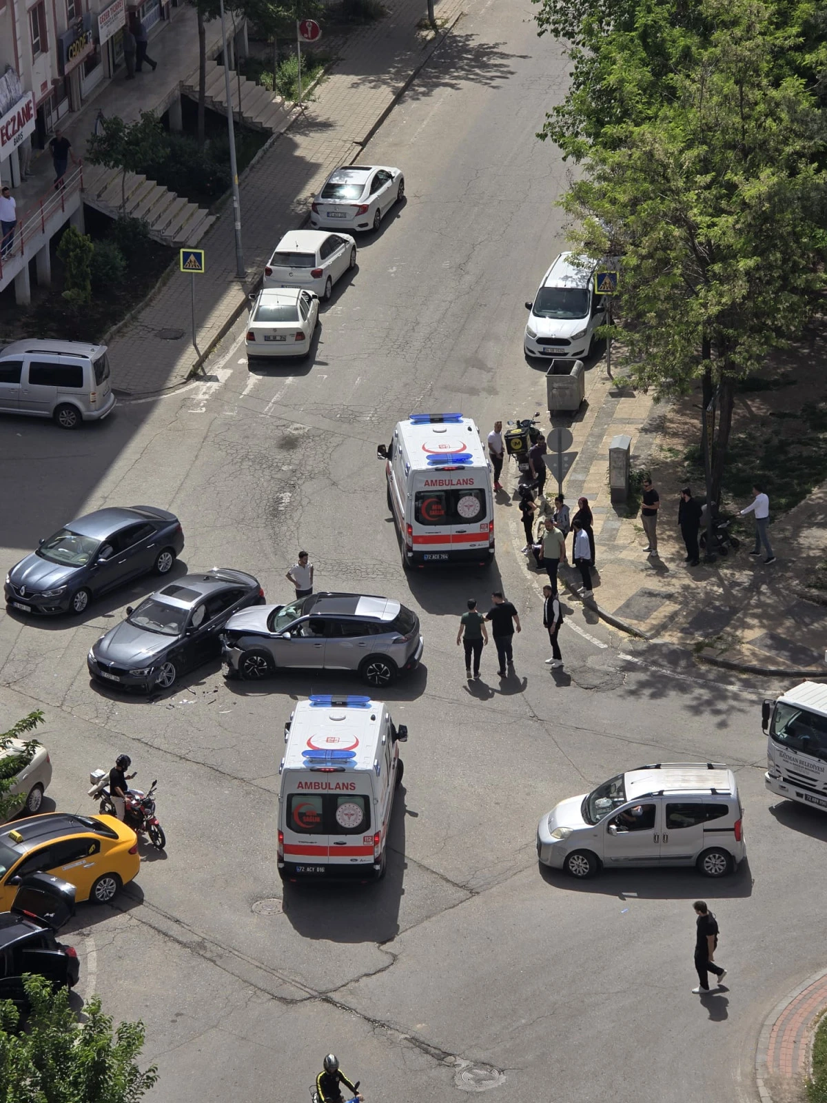 Belde Mahallesi&rsquo;nde Trafik Kazası: 1 Yaralı