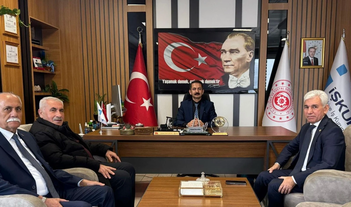 BESOB BAŞKANI KAPLAN’ DAN İŞKUR İL MÜDÜRÜ AKTAN’ A ZİYARET