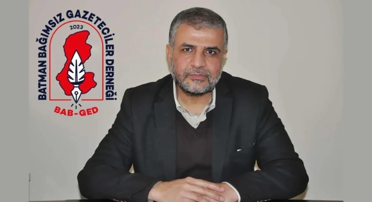 BGD BAŞKANI VEYSİ DEMİR&rsquo;DEN BATMAN OLAY GAZETESİ&rsquo;NE 10. YIL KUTLAMASI