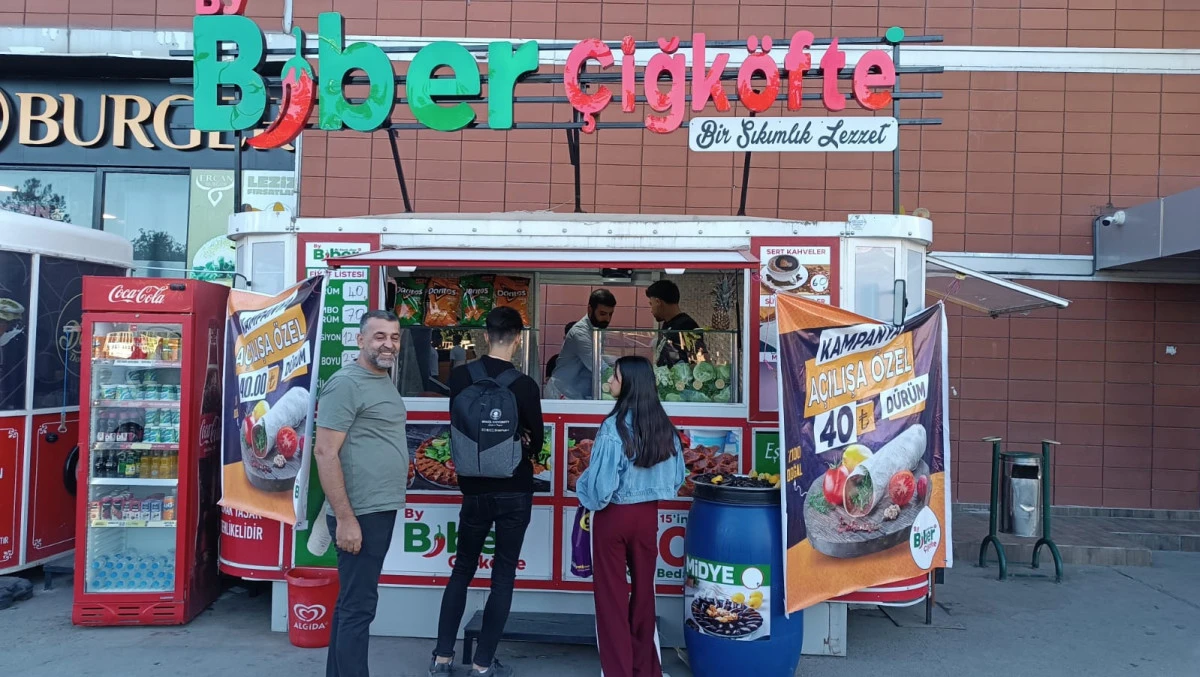  BİBER ÇİĞKÖFTE'DEN AÇILIŞA ÖZEL DEV KAMPANYA: DÜRÜM 40 TL!