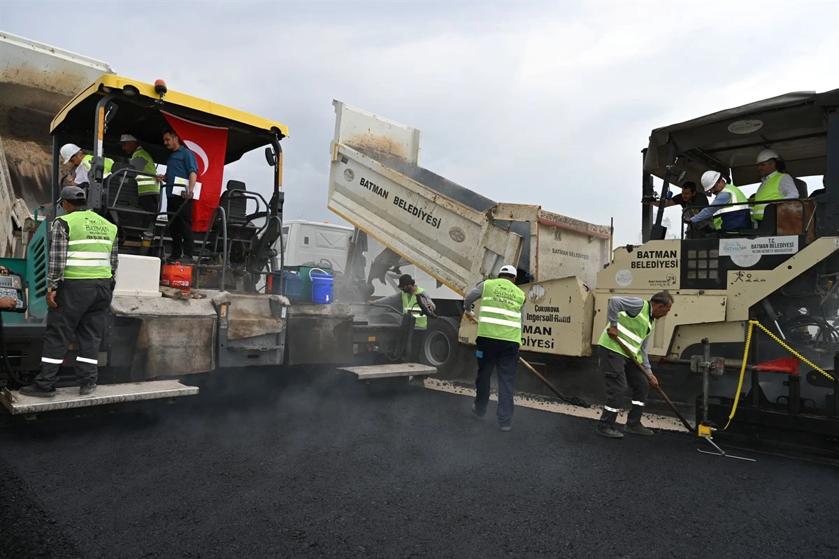Birinci Çevre Yolu asfaltla buluştu