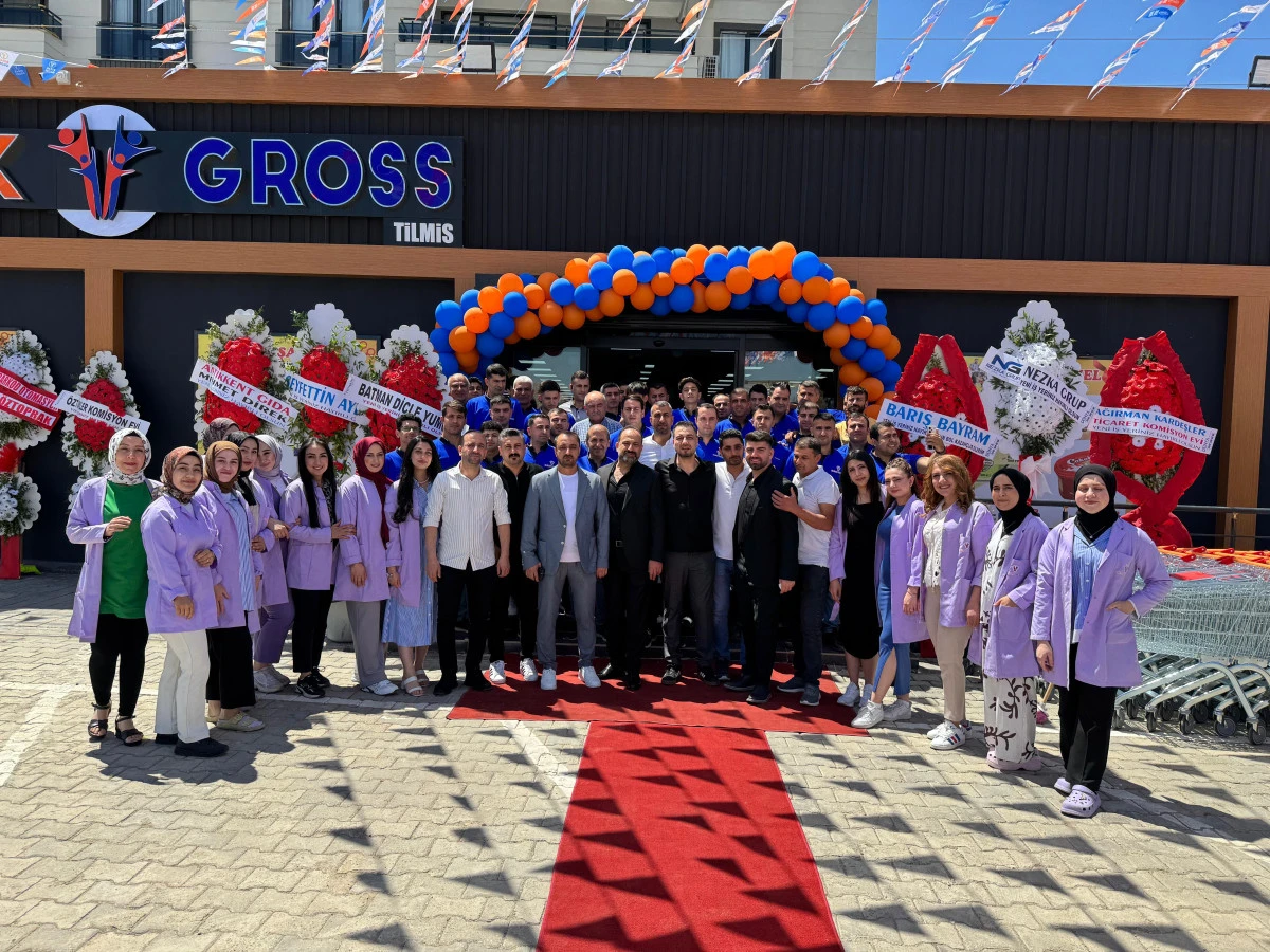 Burak Gross Tirmis Şubesini hizmete açtı