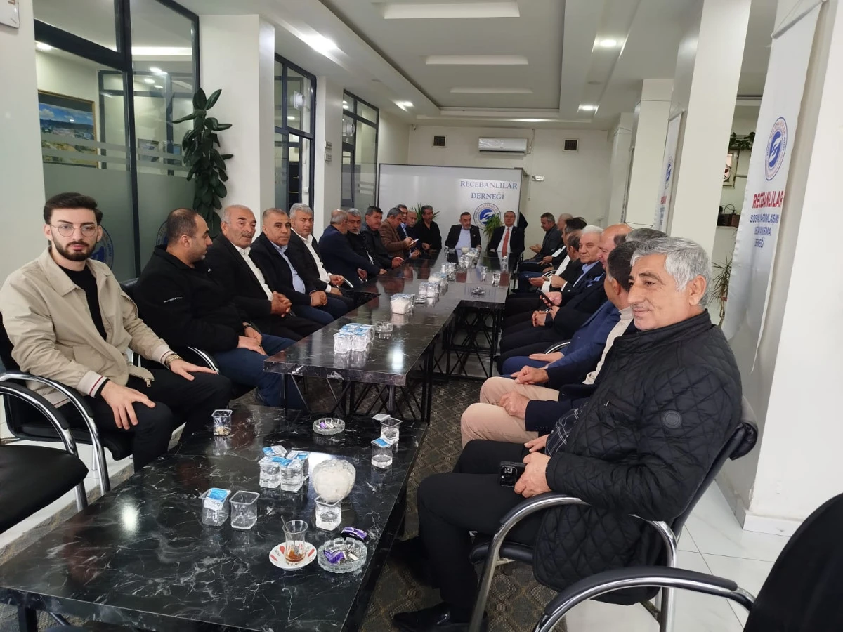 CHP HEYETİNDEN RECEBANLILAR DERNEĞİ&rsquo;NE ZİYARET