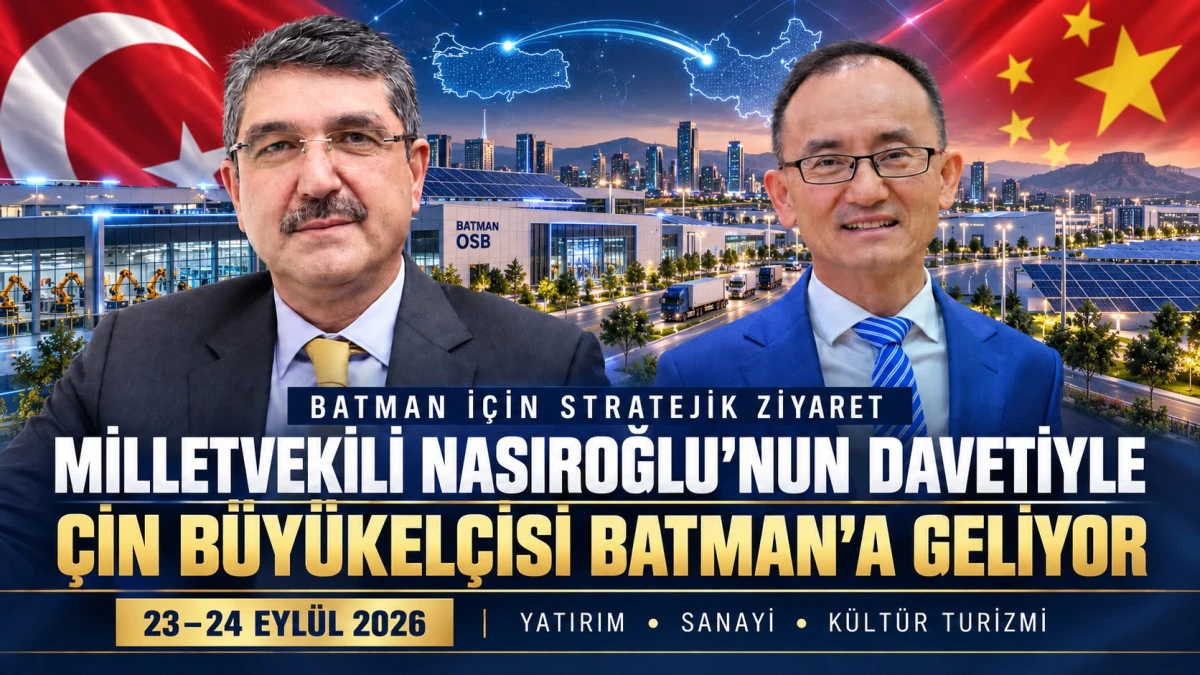 &Ccedil;İN B&Uuml;Y&Uuml;KEL&Ccedil;İSİ BATMAN&rsquo;A GELİYOR