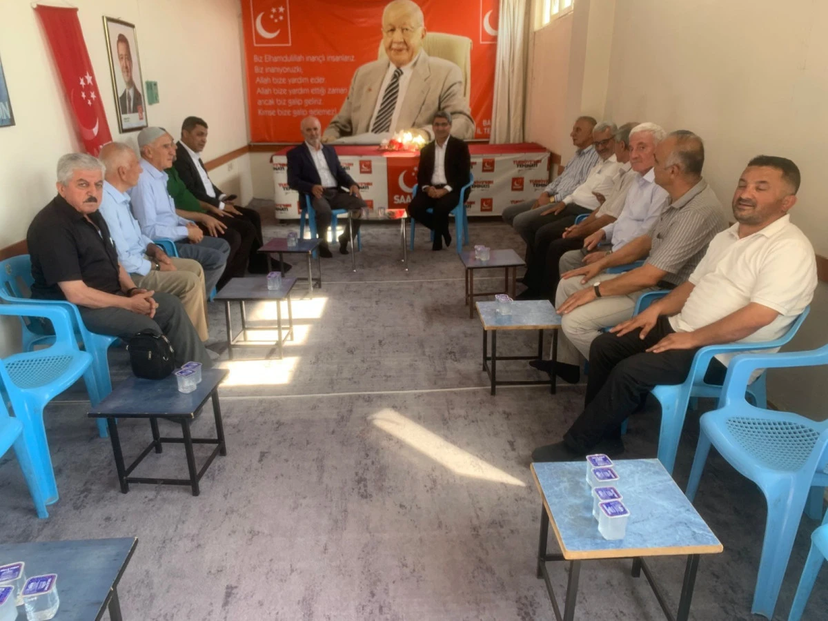 DEVA PARTİSİ HEYETİNDEN SAADET PARTİSİ'NE ZİYARET
