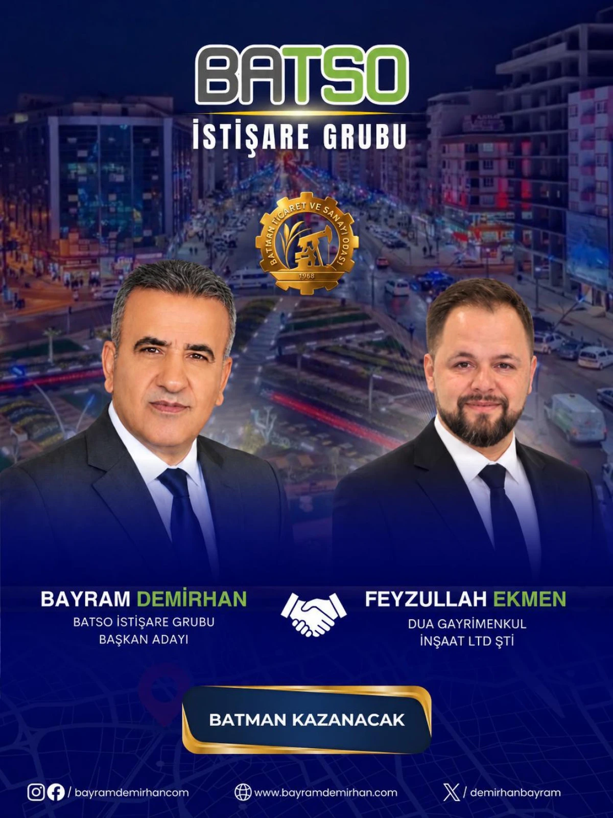 EKMEN,İstişare grubunda meclis &uuml;yesi adayı oldu.