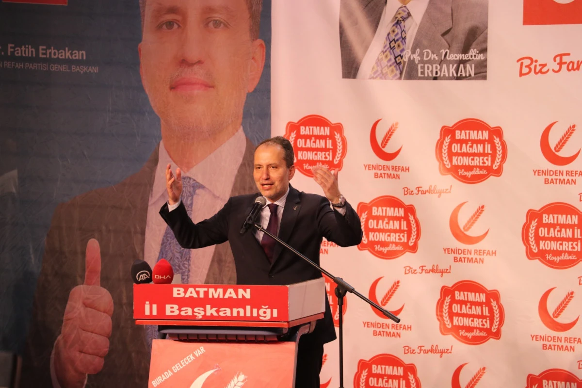  “EKONOMİK KURTULUŞUN REÇETESİ YENİDEN REFAH’TADIR”