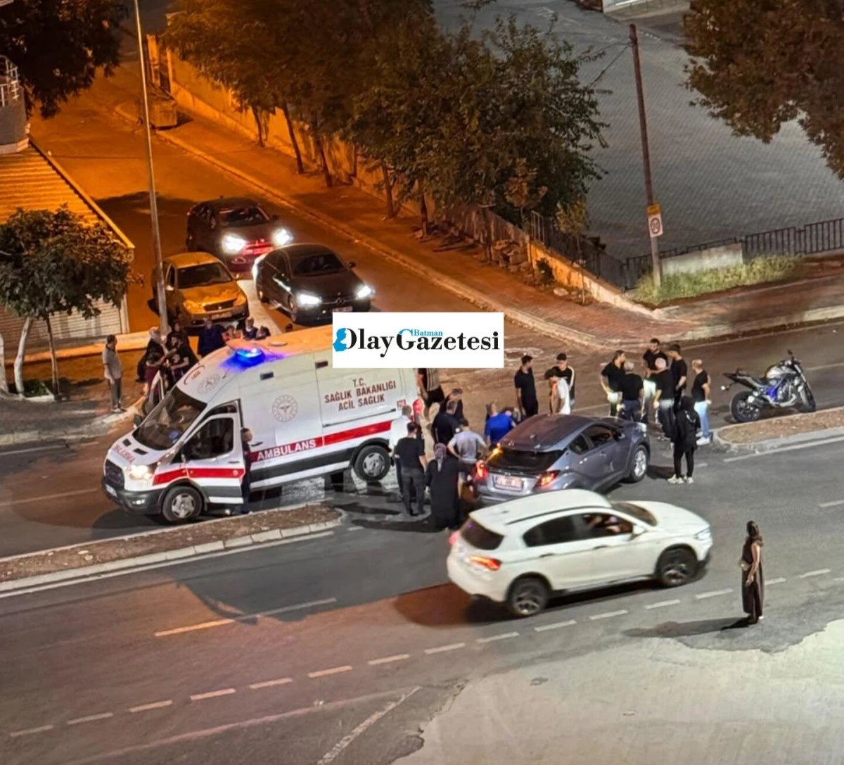 GAP MAHALLESİNDE KAZA: 1 YARALI