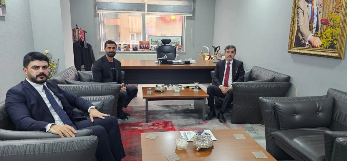 Gazeteciler Kutlu ve Apaydın’dan Taner Hamidi’ye Ziyaret: 