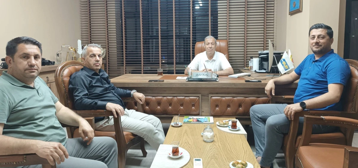 GAZETEMİZE KUTLAMA ZİYARETİ