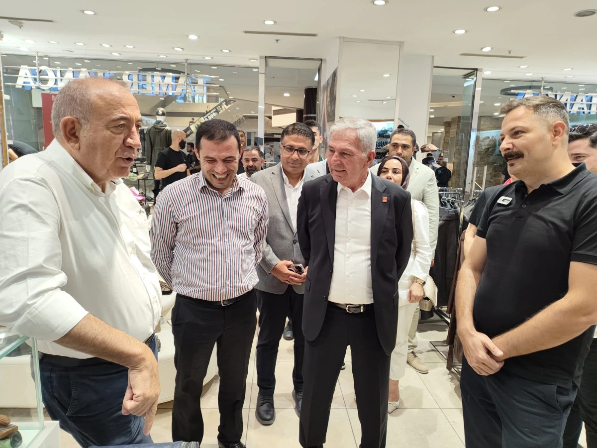 G&Uuml;RSEL TEKİN, ESNAFIN SORUNLARINI DİNLEDİ