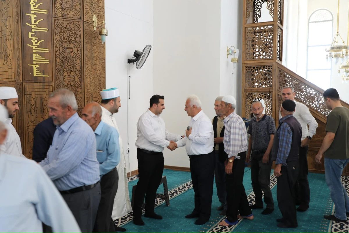 Hasankeyf'te 15 Temmuz anma programı, protokol Şehit Mehmet Cuci’nin kabrini ziyaret etti
