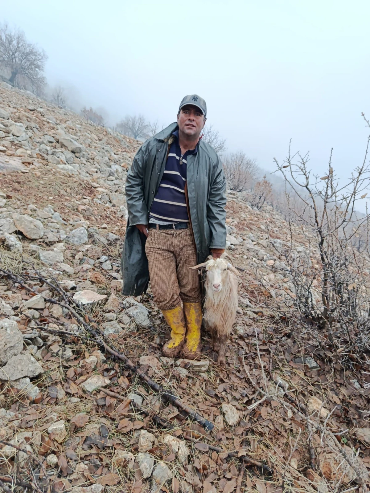 HASANKEYF&rsquo;TE KAYALIKTA 5 G&Uuml;ND&Uuml;R MAHSUR KALAN KE&Ccedil;İ KURTARILDI