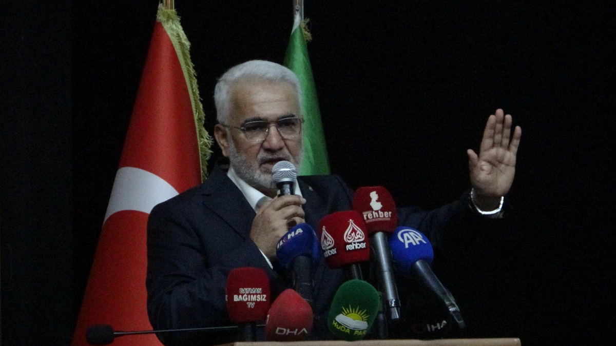 H&Uuml;DA PAR BATMAN KONGRESİ'NDE G&Ouml;REV DEĞİŞİMİ: MEHMET EMİN DOĞRU İL BAŞKANI OLDU