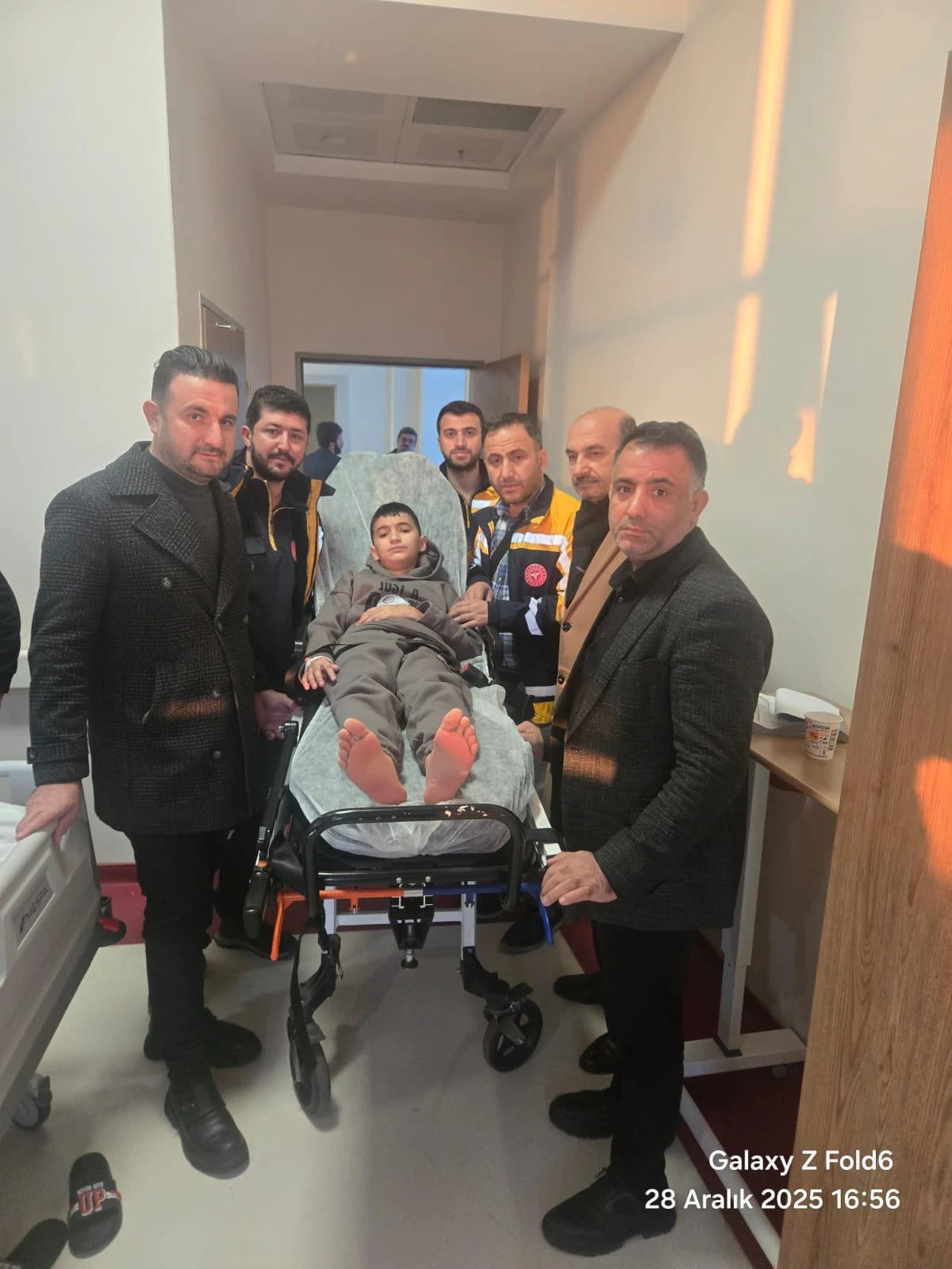 İl Başkanı H&uuml;seyin Şansi&rsquo;den hasta &ccedil;ocuk i&ccedil;in hızlı m&uuml;dahale