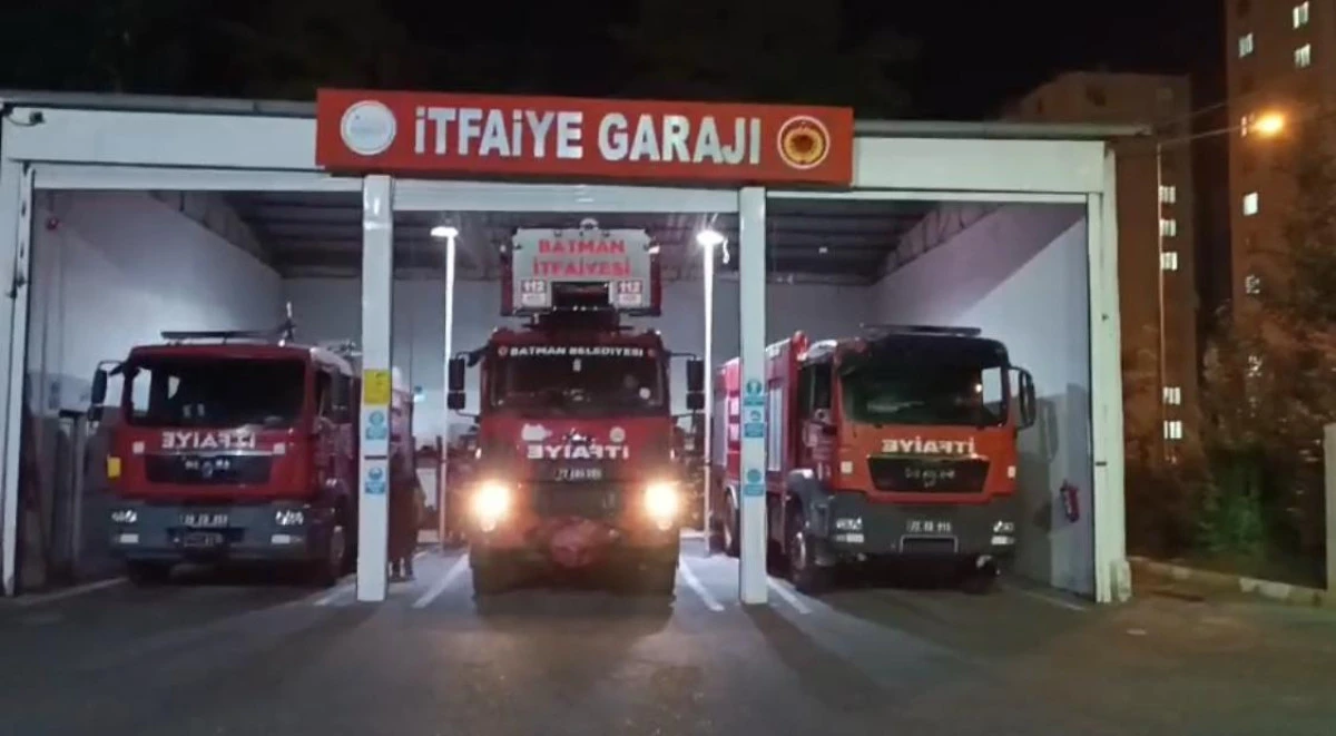 İTFAİYE EKİPLERİ 8 AYDA 2833 OLAYA MÜDAHALE ETTİ