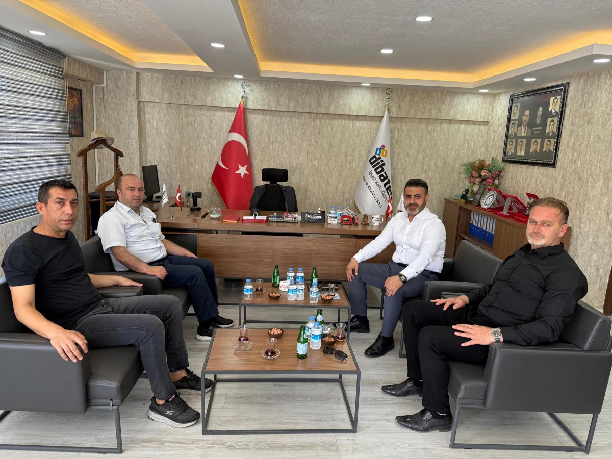 KOSGEB VE MHP HEYETİNDEN DİBATEKS’E ZİYARET