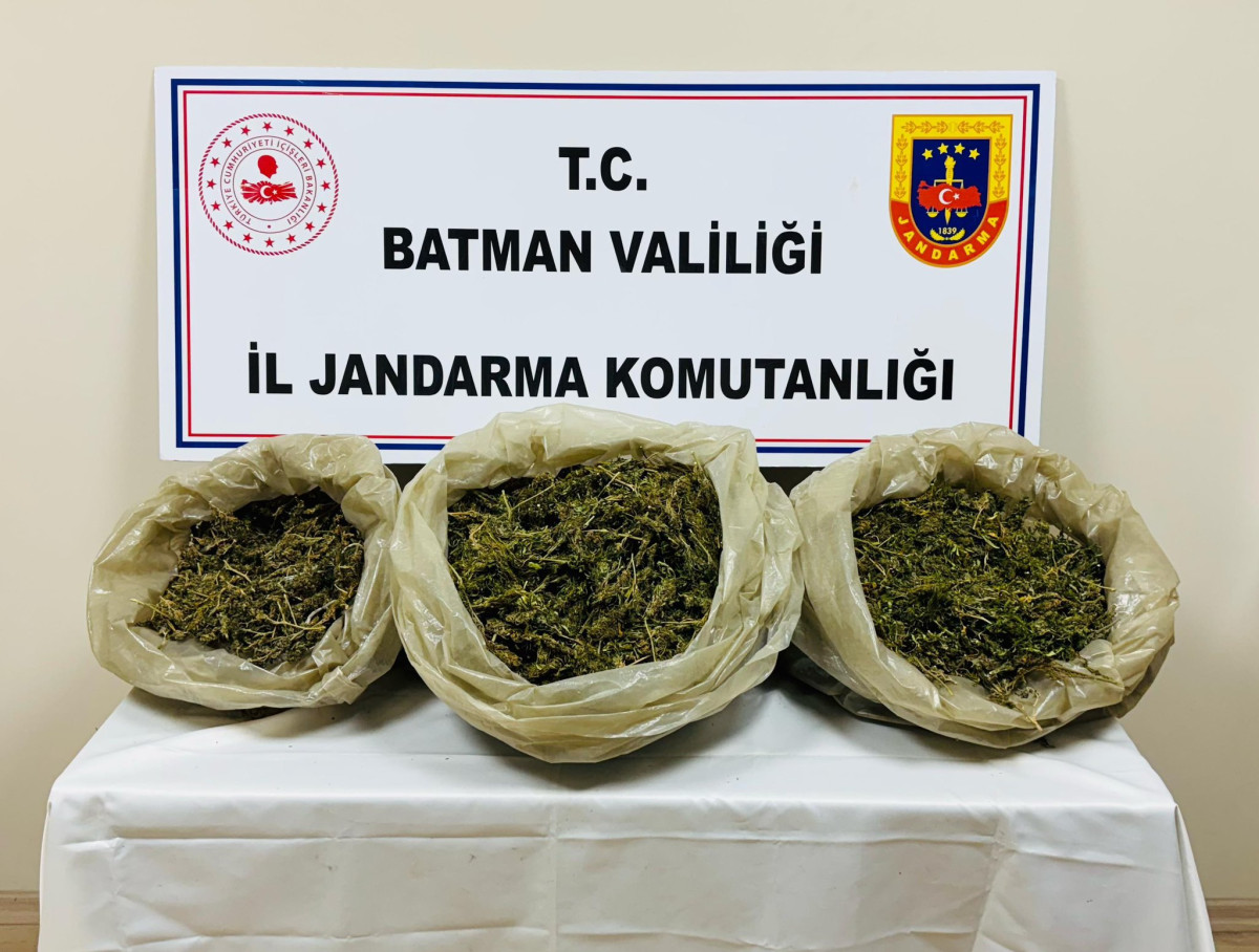 Kozluk'ta Uyuşturucu Operasyonu